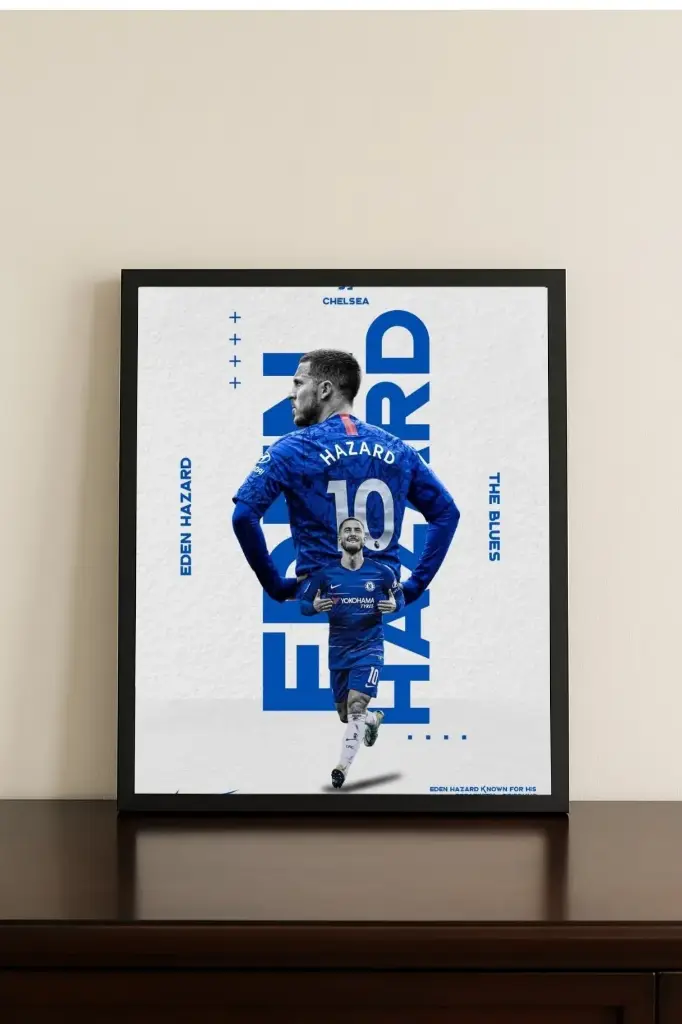 Moldura - Eden Hazard