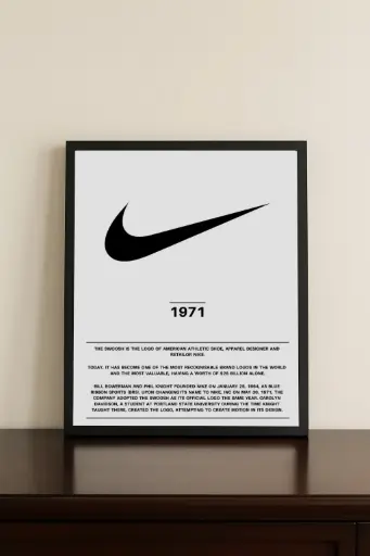 Moldura - Logo Nike